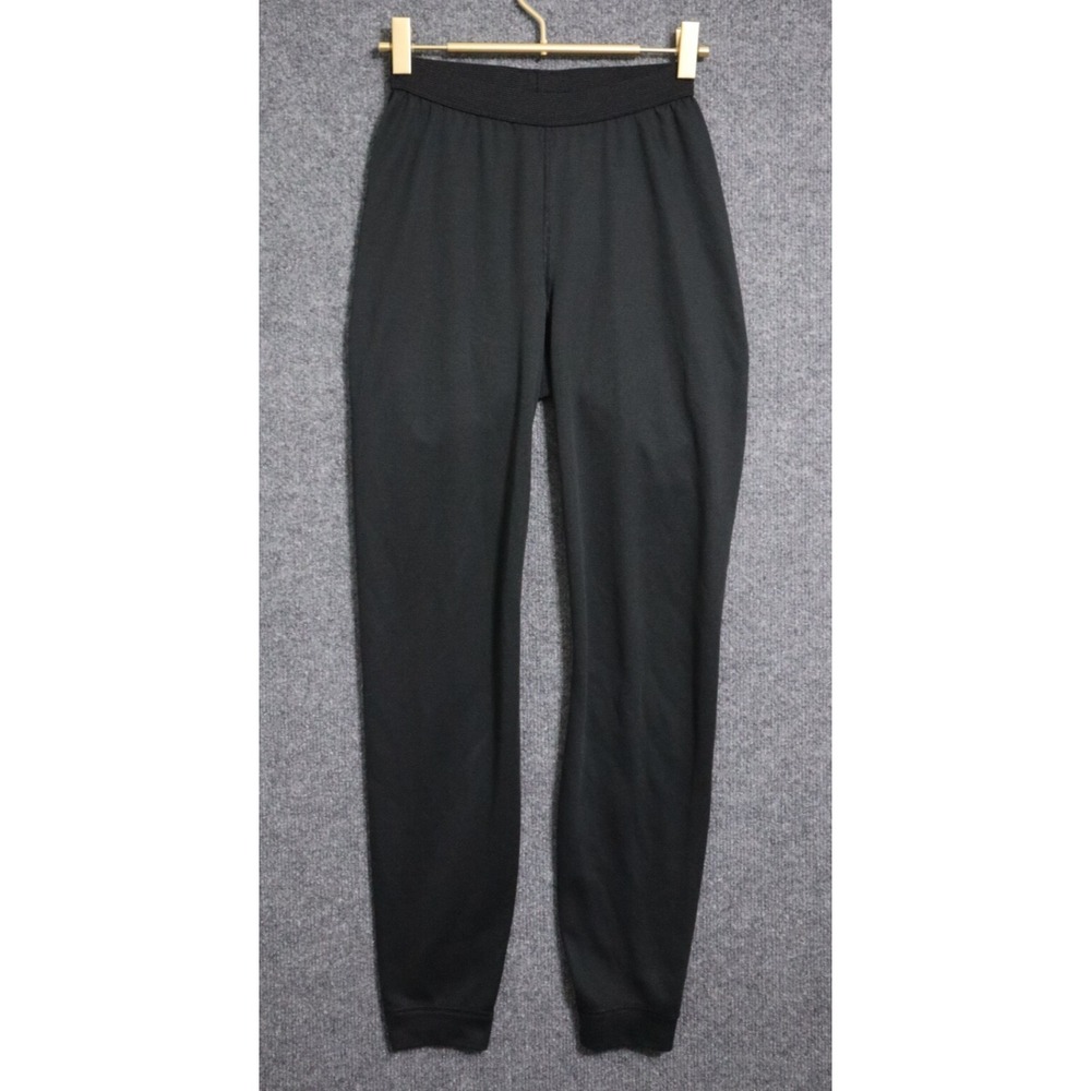 Patagonia Capilene Baselayer Pants Women XS Black Made In USA Vintage 2002 EUC‎